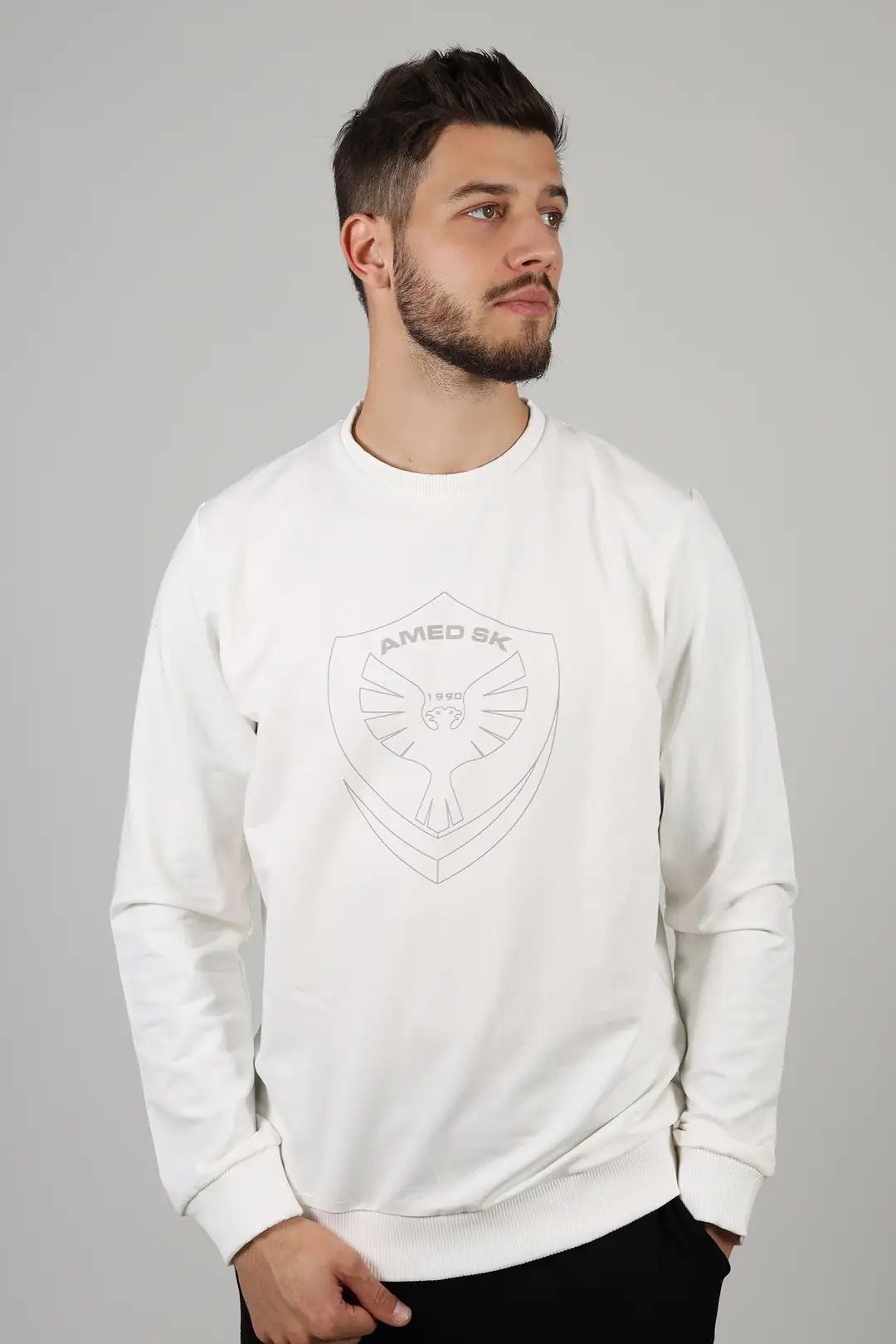Ürün görseli: BASİC SWEAT - KREM