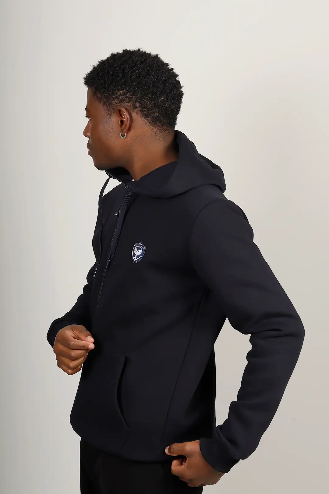 FERMUARLI KAPŞONLU SWEAT