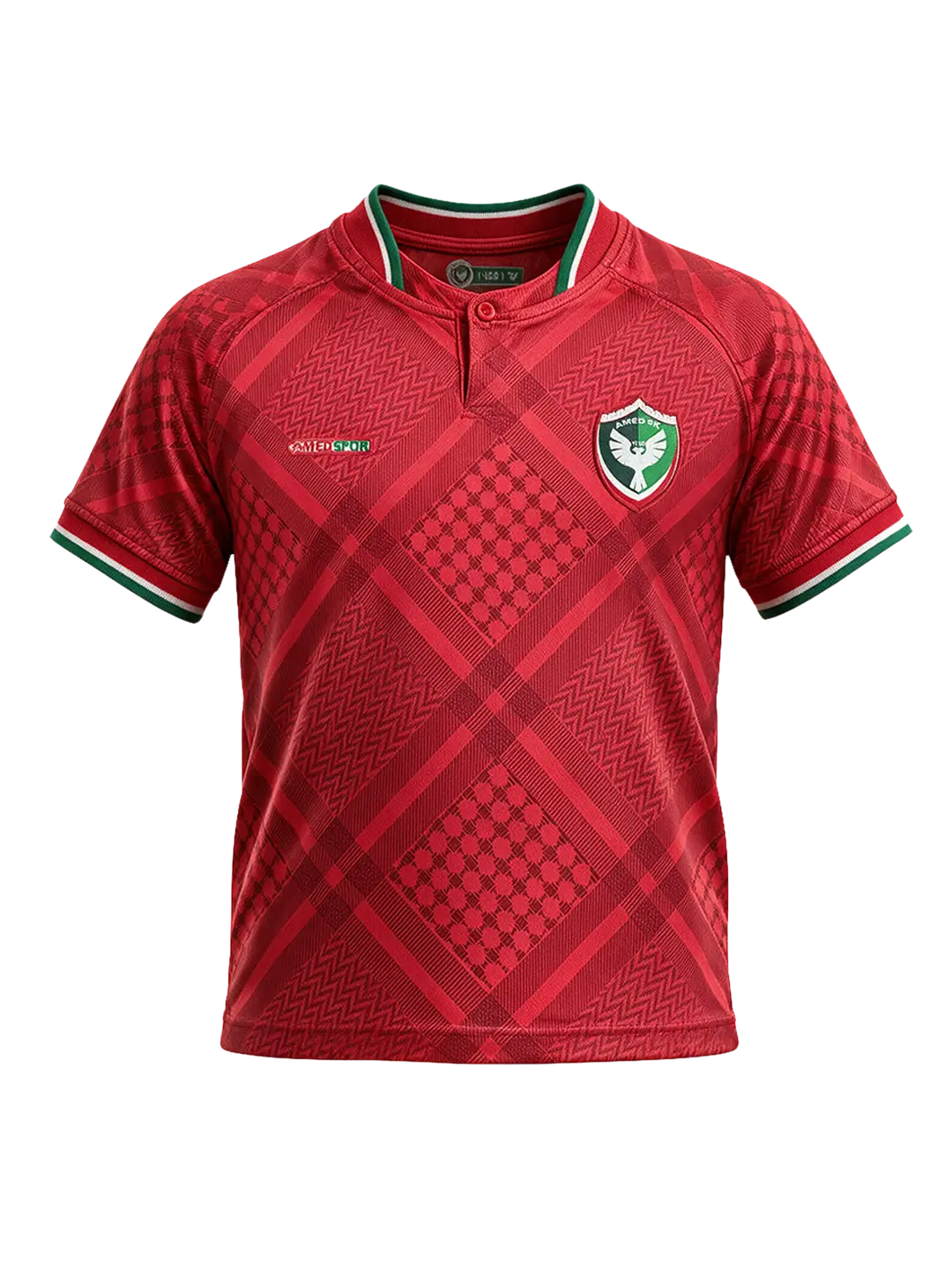 Ürün görseli: 2026/27 AMEDSPOR TASARIM ÇOCUK FORMASI - KIRMIZI