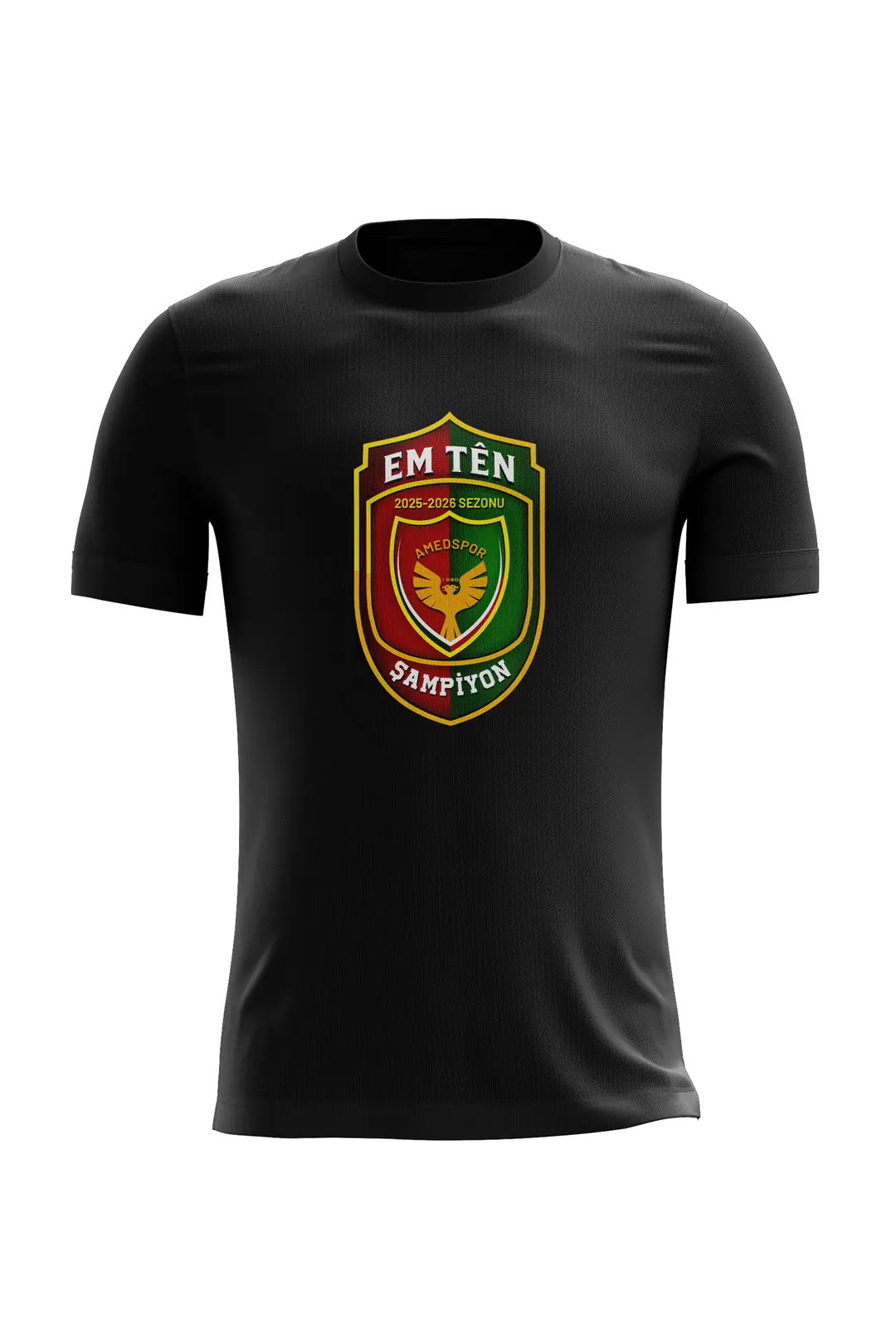 Ürün görseli: AMEDSPOR ŞAMPİYONLUK ÇOCUK TİŞÖRTÜ - MİKRO - SİYAH