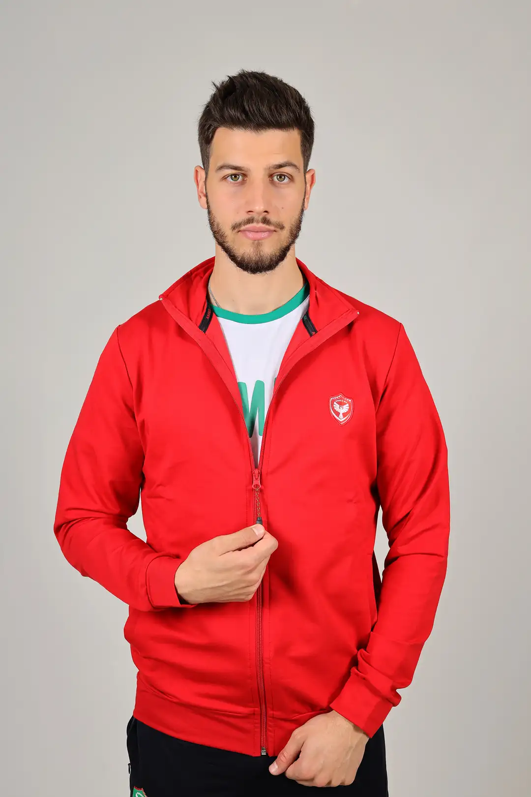 FERMUARLI UZUN KOL SWEAT