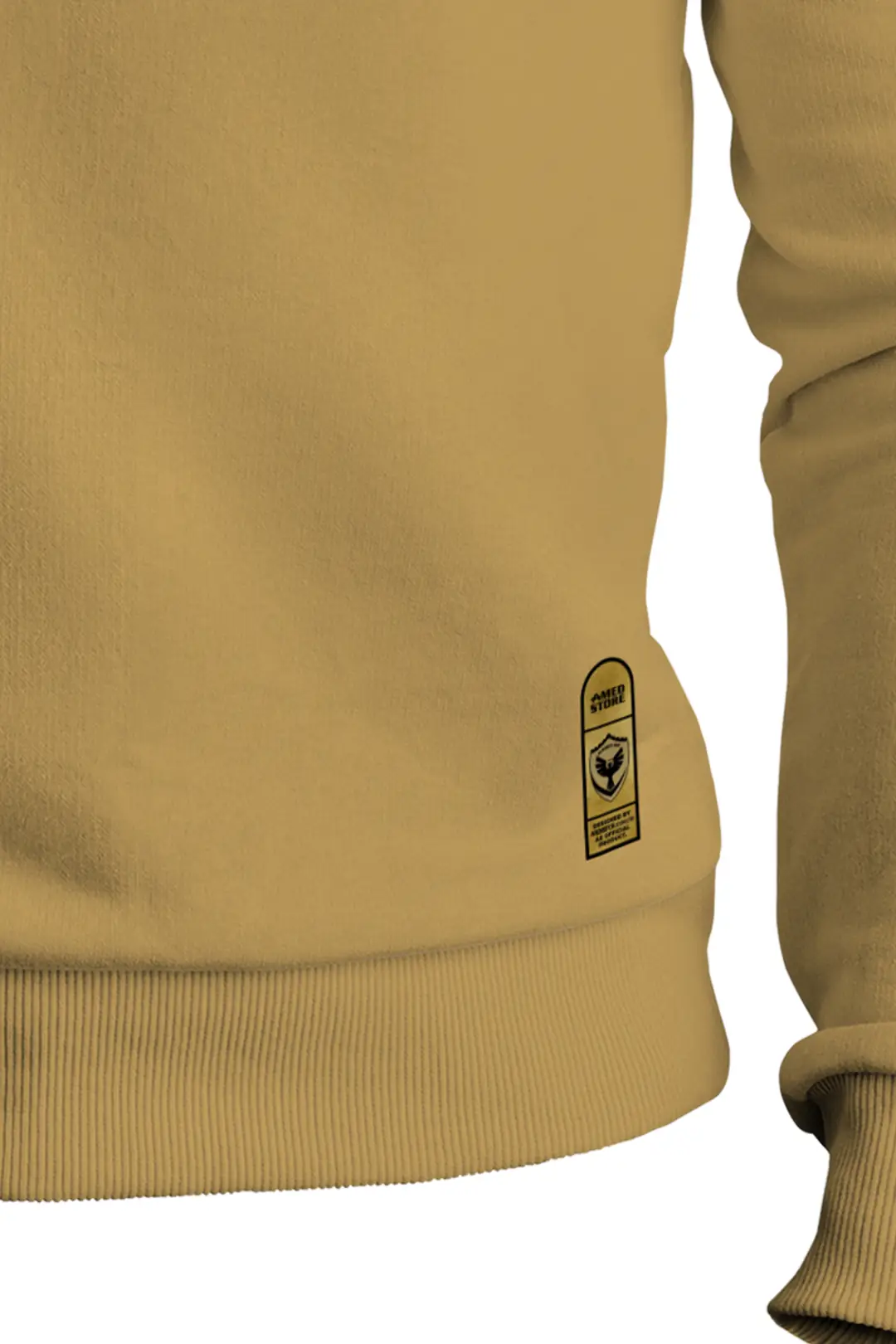 AMEDSPOR SIFIR YAKA GOLD SWEAT