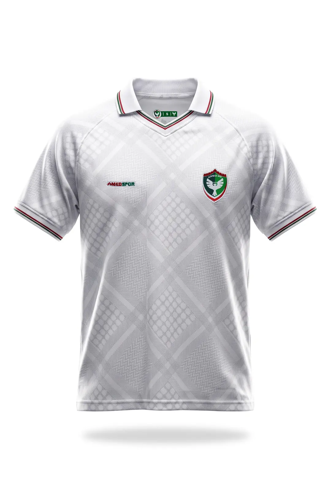 Ürün görseli: 2026/27 AMEDSPOR PUŞİ DESENLİ POLO YAKA FORMA
