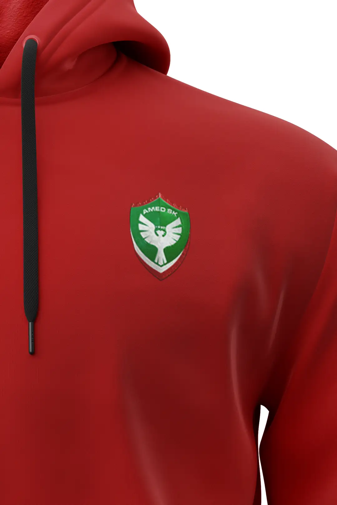AMEDSPOR TAM FERMUARLI KAPÜŞONLU SWEAT